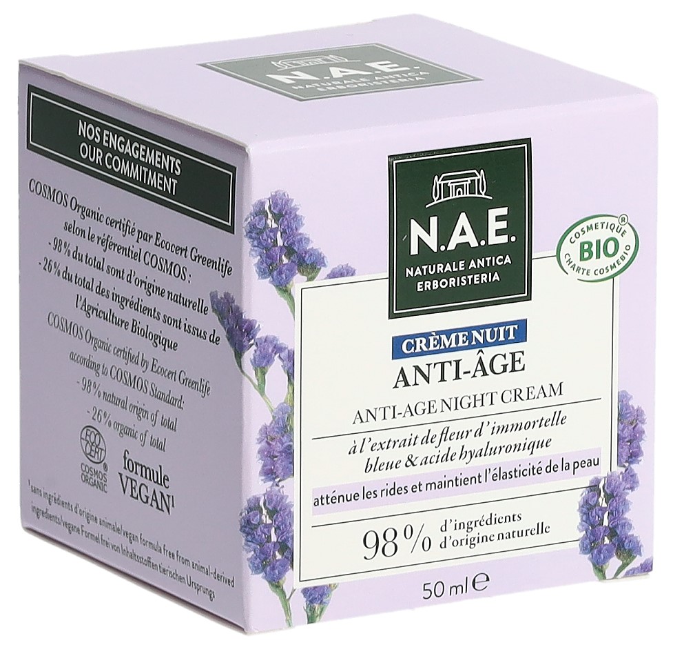 N.A.E Face Care Anti-Age Night Cream, image principale