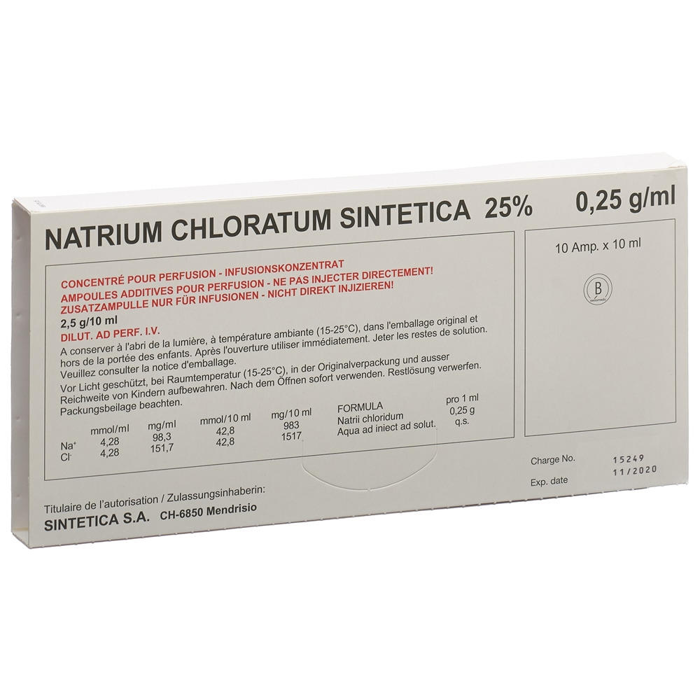 NACL Sintetica 25 %, image principale