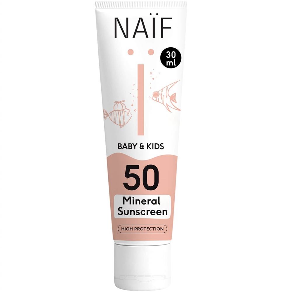 NAIF Baby & Kids Mineral Sunscreen, image principale