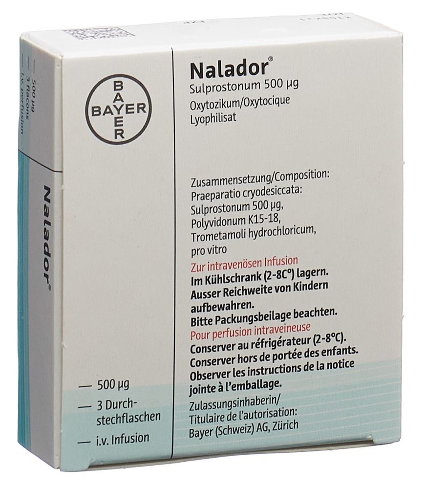 NALADOR subst sèche 0.5 mg flac 3 pce, image principale