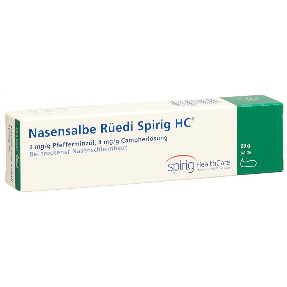 Nasensalbe Rüedi Spirig HC Spirig HC, Hauptbild