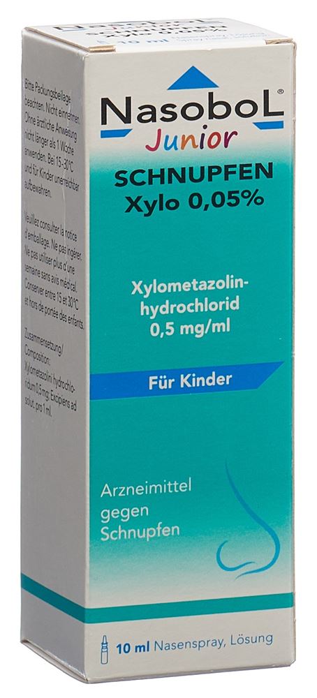 NASOBOL Junior rhume Xylo 0.05 %