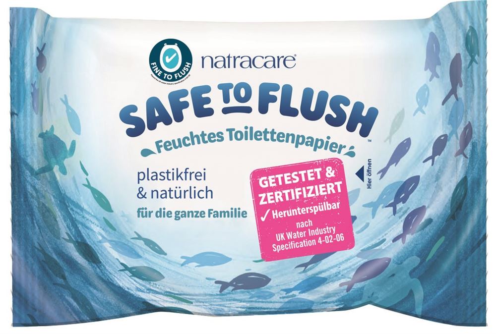 NATRACARE papier-toilette humide