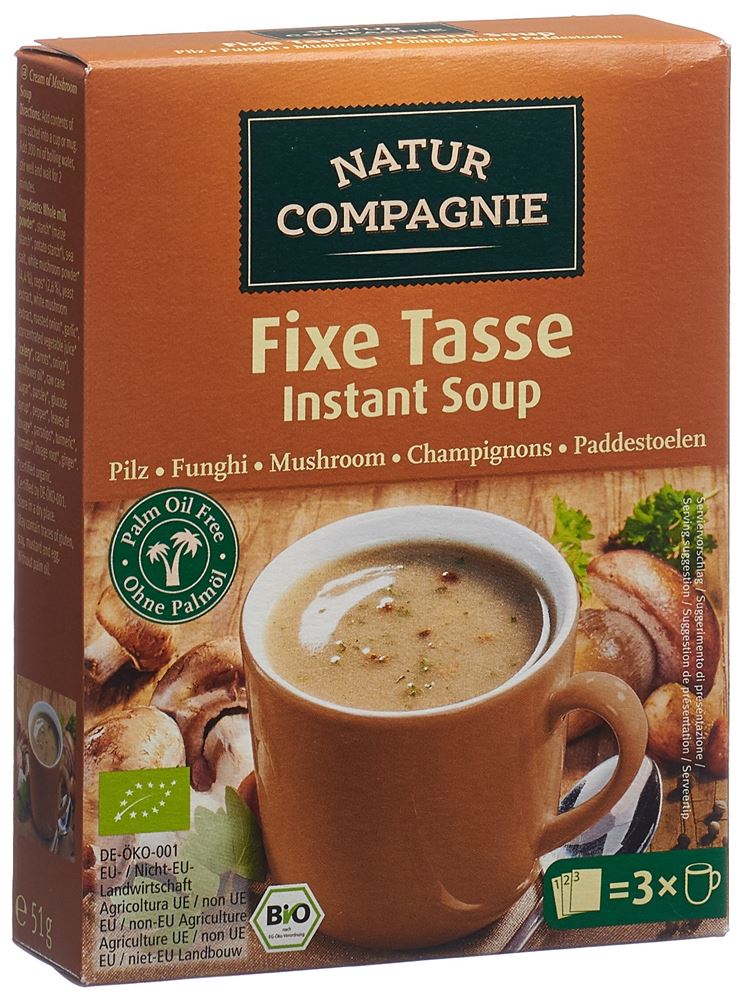 NATUR COMPAGNIE Instant Suppe, Hauptbild