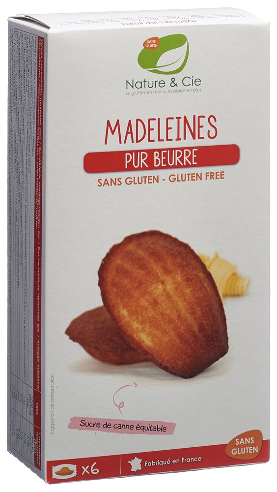 NATURE&CIE madeleines pur beurre, image principale