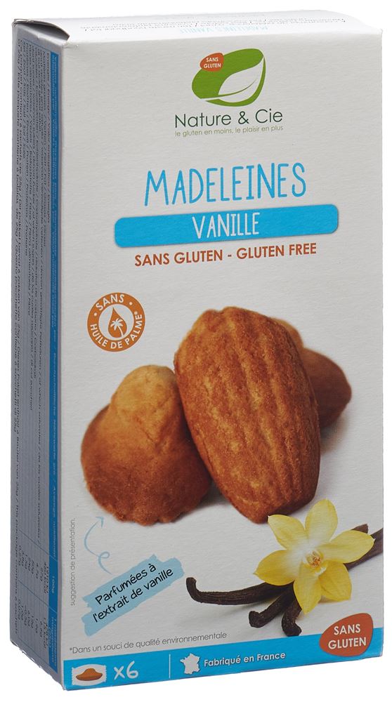 NATURE&CIE Madeleines Vanille