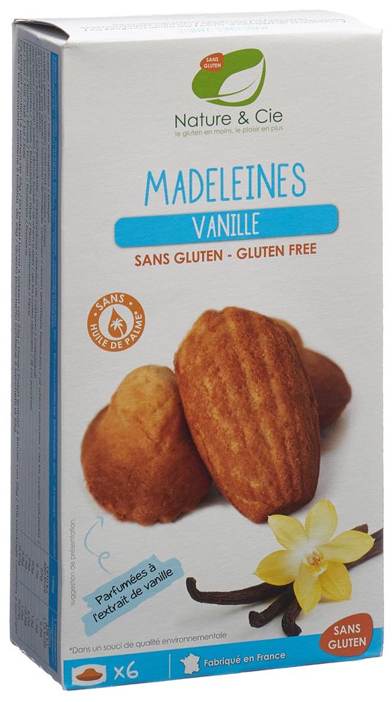 NATURE&CIE madeleines vanille