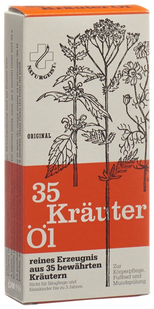 NATURGEIST Original 35 Kräuter Öl, Hauptbild