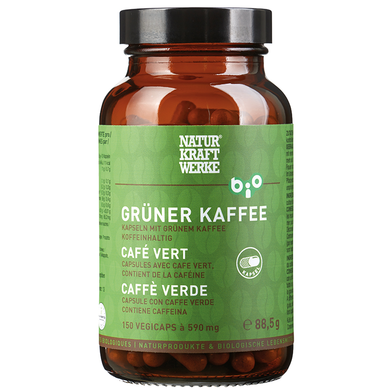 NATURKRAFTWERKE Café vert Poudre vegicaps à 590mg