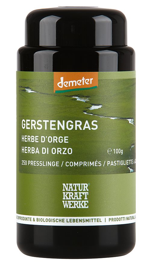 NATURKRAFTWERKE Gerstengras Presslinge à 400mg