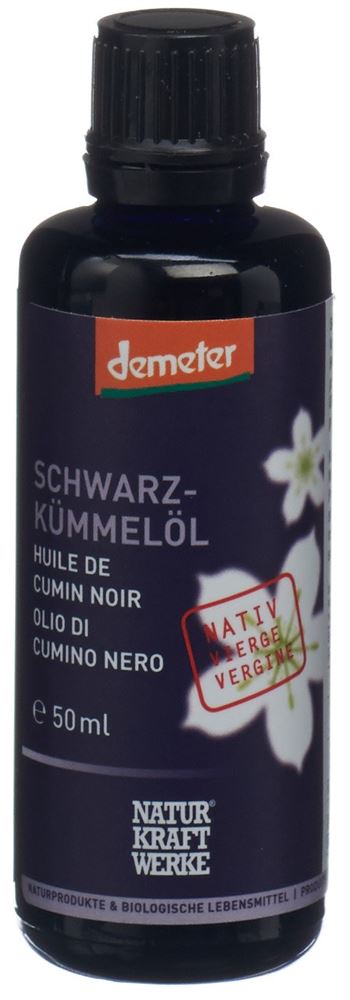 NATURKRAFTWERKE Huile de cumin noir vierge, image principale
