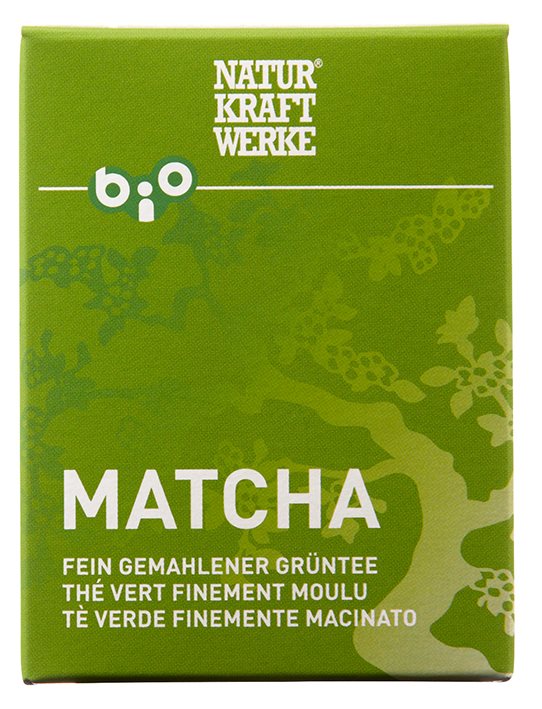 NATURKRAFTWERKE Matcha fein gemahlener Grüntee