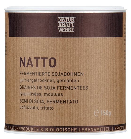 NATURKRAFTWERKE Natto Fermentierte Sojabohnen