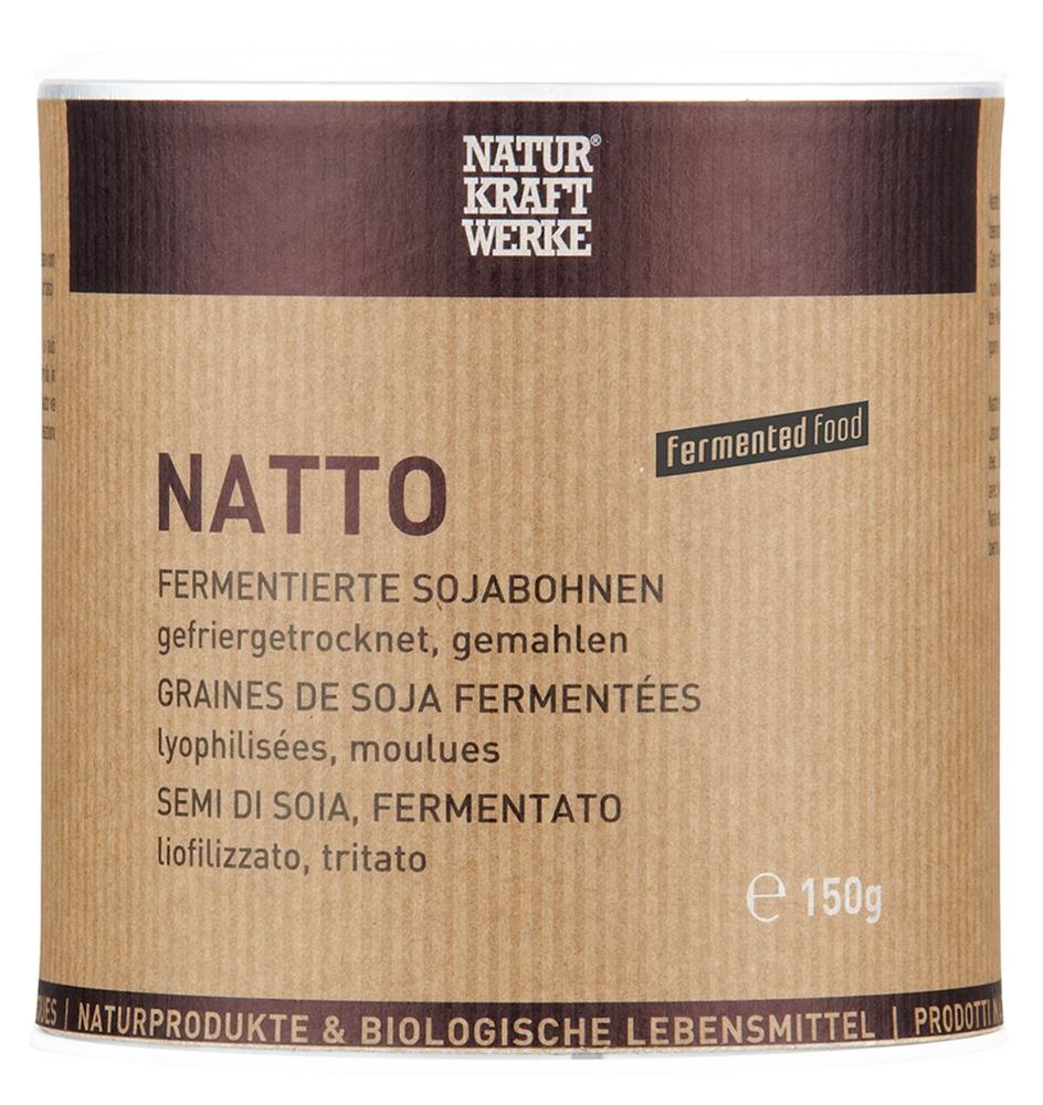 NATURKRAFTWERKE Natto Fermentierte Sojabohnen