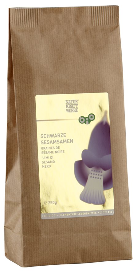 NATURKRAFTWERKE Schwarze Sesamsamen