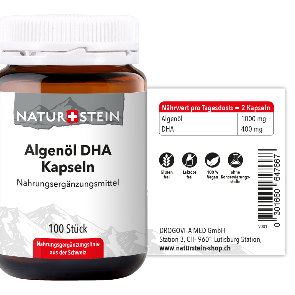 NATURSTEIN Algenöl DHA, Bild 3 von 3