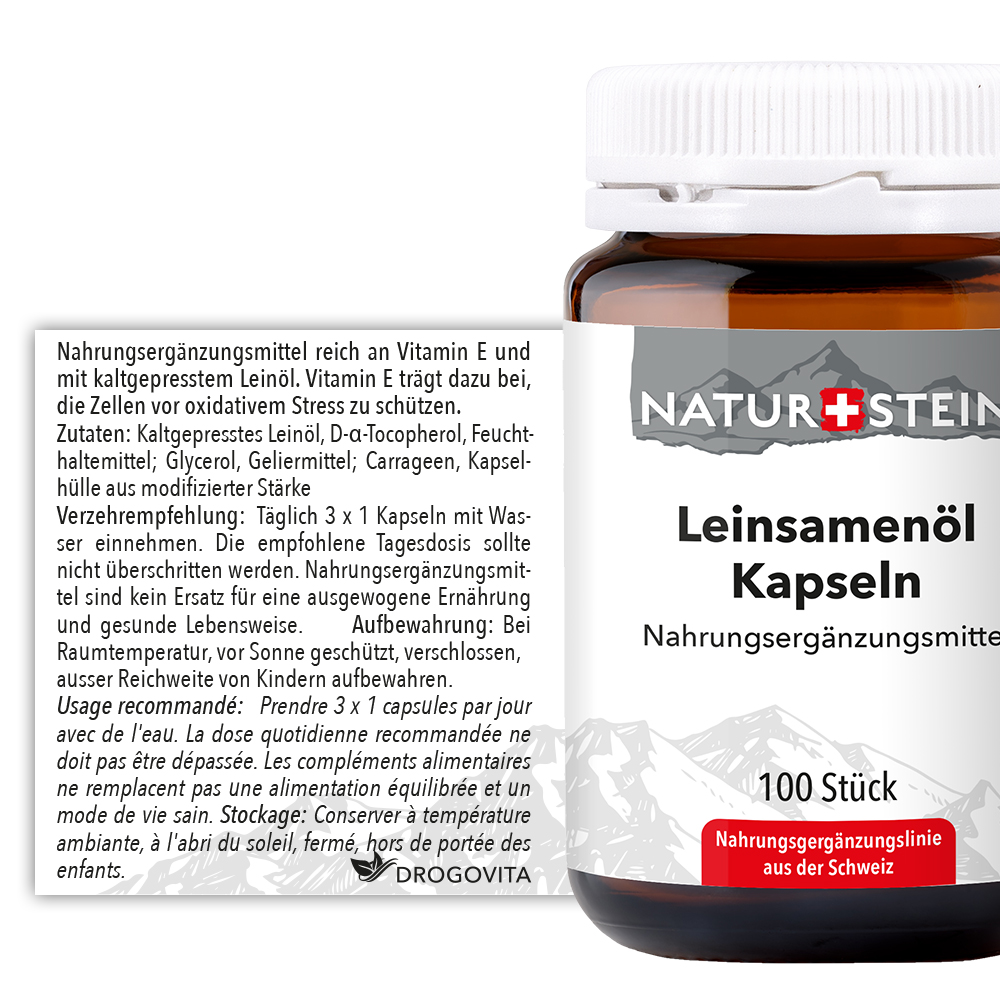 NATURSTEIN Leinsamenöl, image 2 sur 4