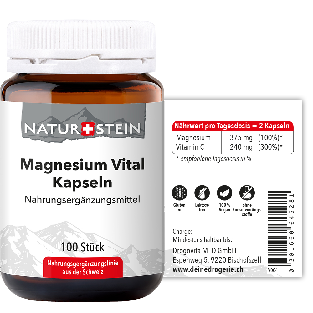 NATURSTEIN Magnesium Vital, image 3 sur 4