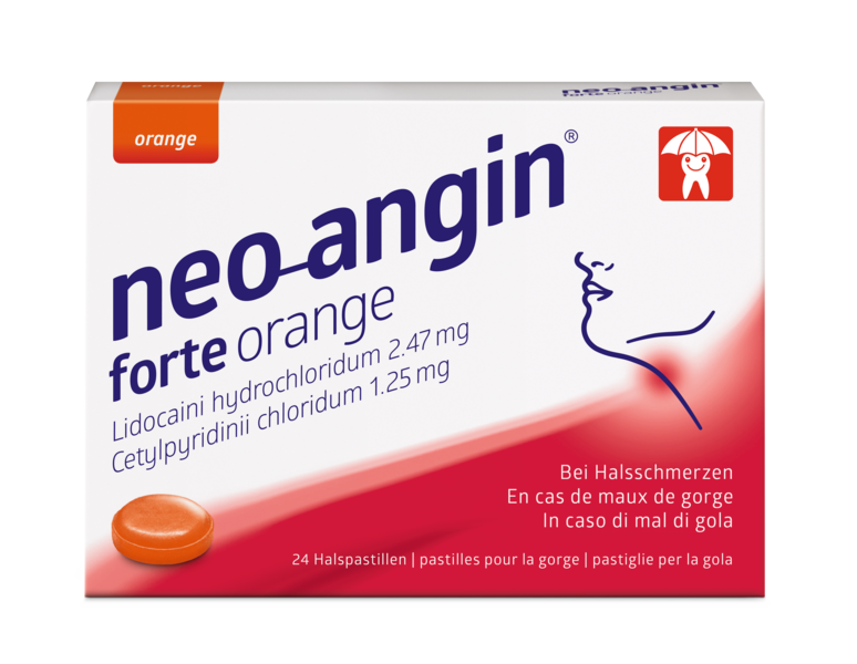 NEO-ANGIN forte pastilles pour la gorge