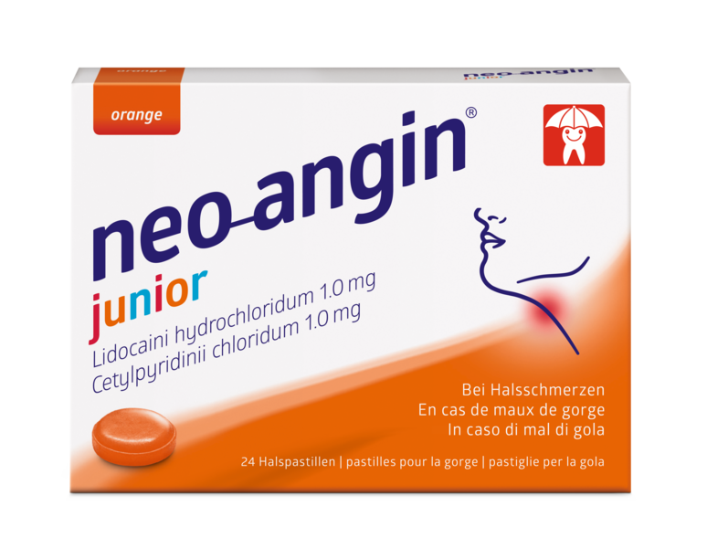 NEO-ANGIN junior pastilles pour la gorge, image principale