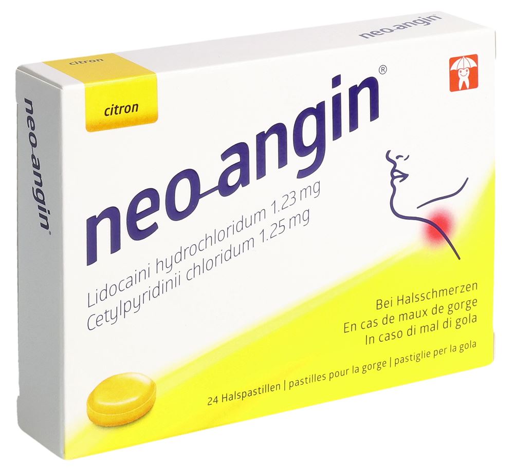 NEO-ANGIN Lutschtabl Blist 24 Stk, Hauptbild