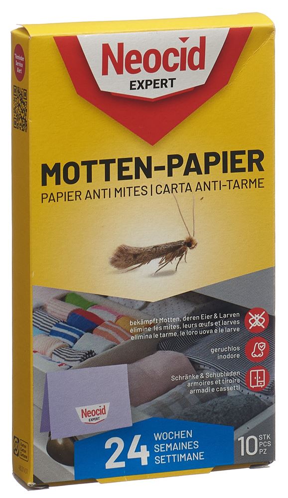 Neocid EXPERT Motten-Papier, Hauptbild