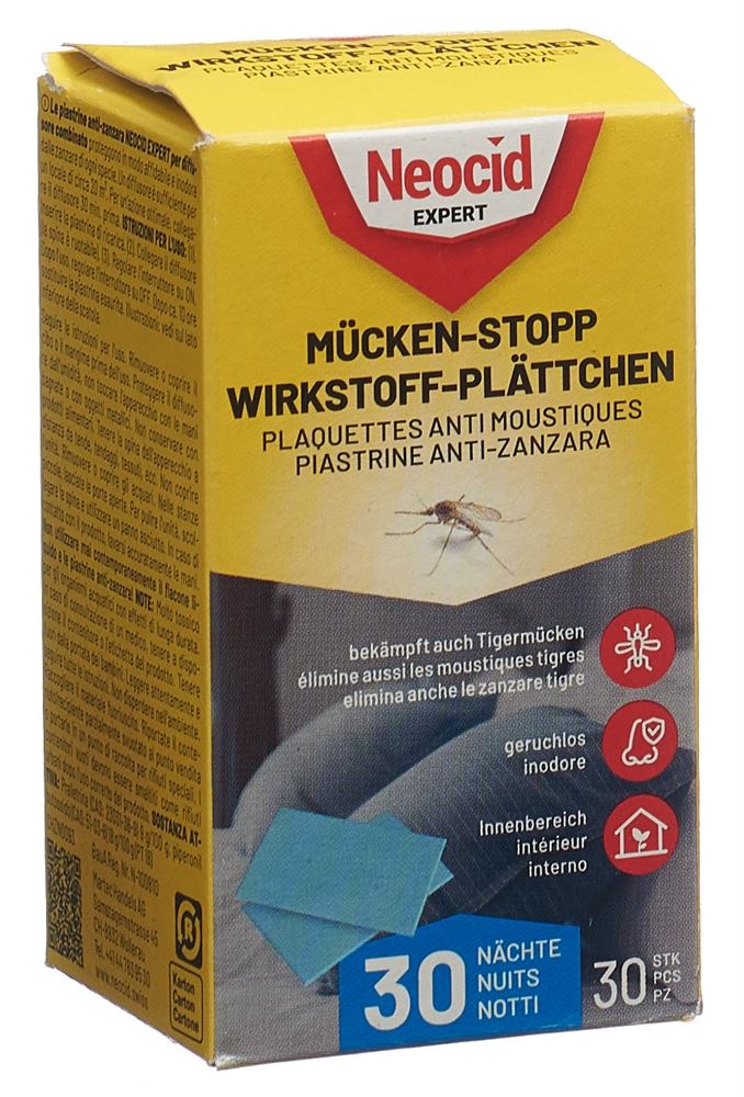 Neocid EXPERT Mückenstopp Nachfüll-Plättchen, Hauptbild