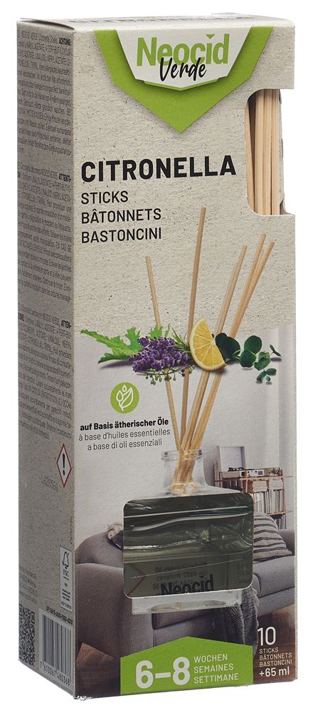 Neocid Citronella 10 Sticks, Hauptbild