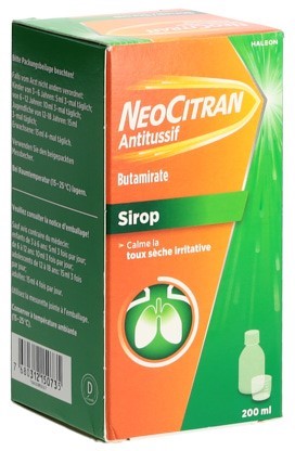 NEOCITRAN Antitussif 15 mg/10ml, image 2 sur 3