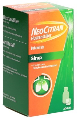 NEOCITRAN Hustenstiller 15 mg/10ml, Hauptbild
