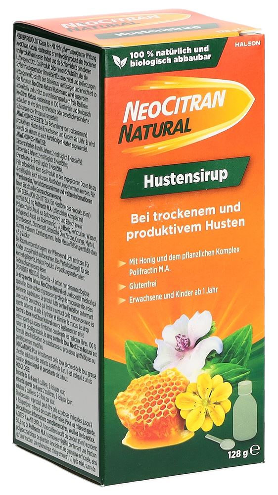 NEOCITRAN Natural Hustensirup