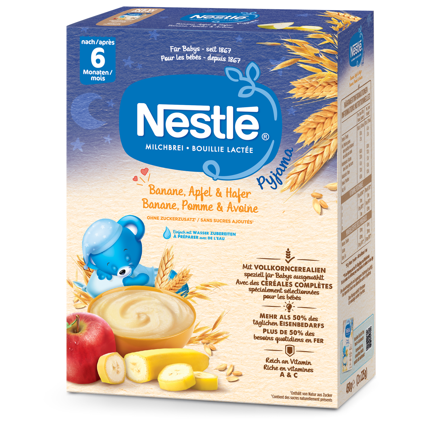 NESTLE Bouillie lactée Pyjama, image principale