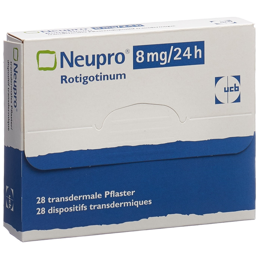 NEUPRO patchs mat 8 mg/24h sach 28 pce, image principale