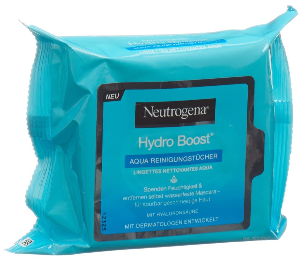 Neutrogena Hydro Boost Aqua lingettes nettoyantes