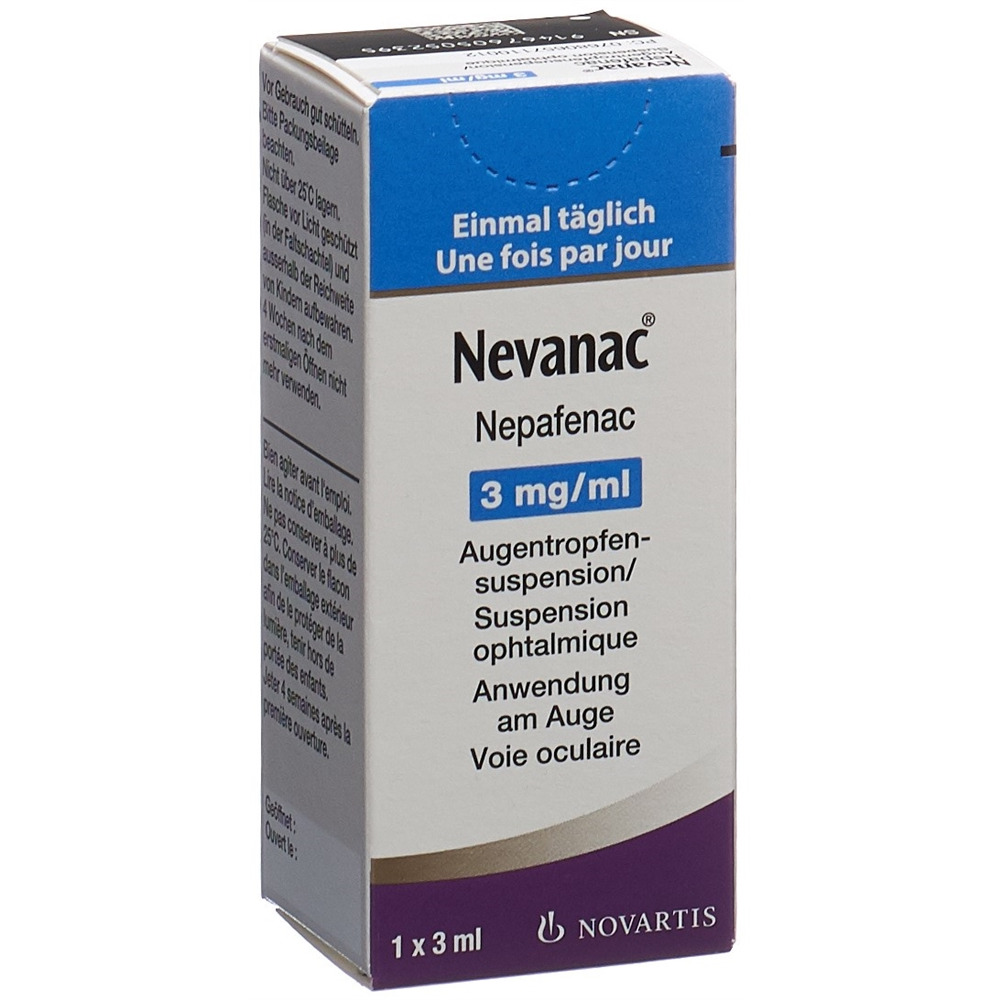 NEVANAC Susp Opht 3 mg/ml Fl 3 ml, Hauptbild