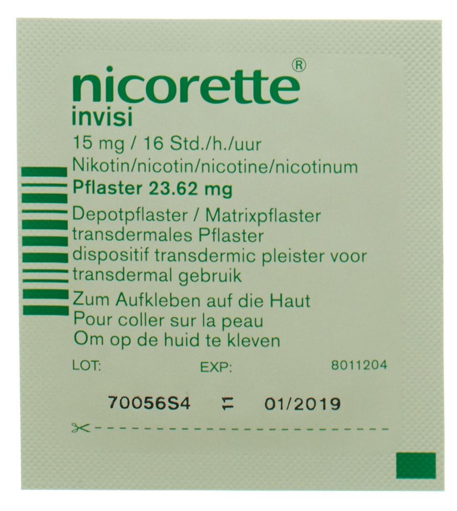 NICORETTE Invisi patch 15 mg/16h, image 3 sur 3