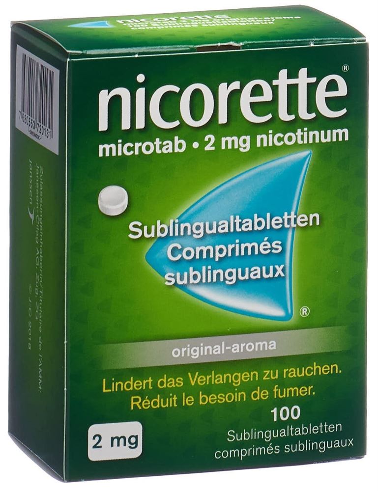 NICORETTE Microtab original 2 mg