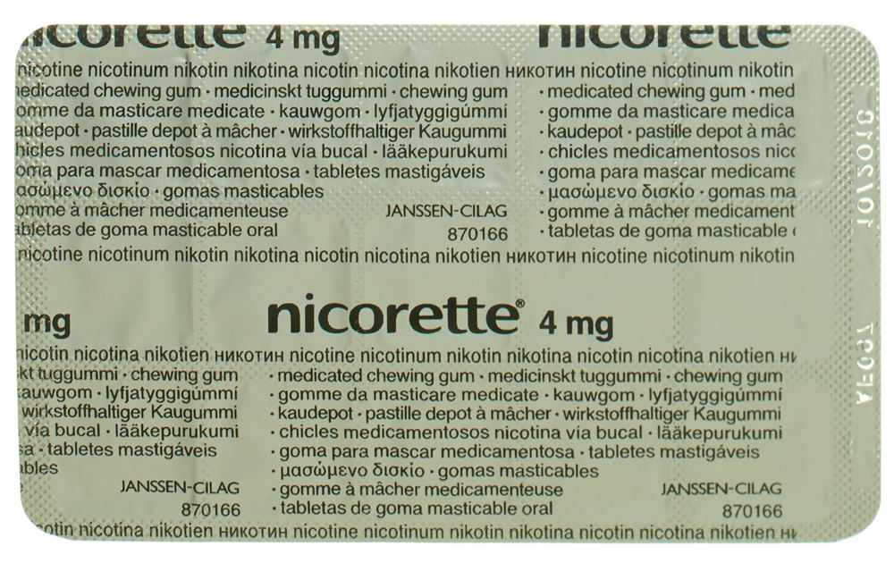 NICORETTE Original Kaudepots 4 mg, Bild 2 von 3
