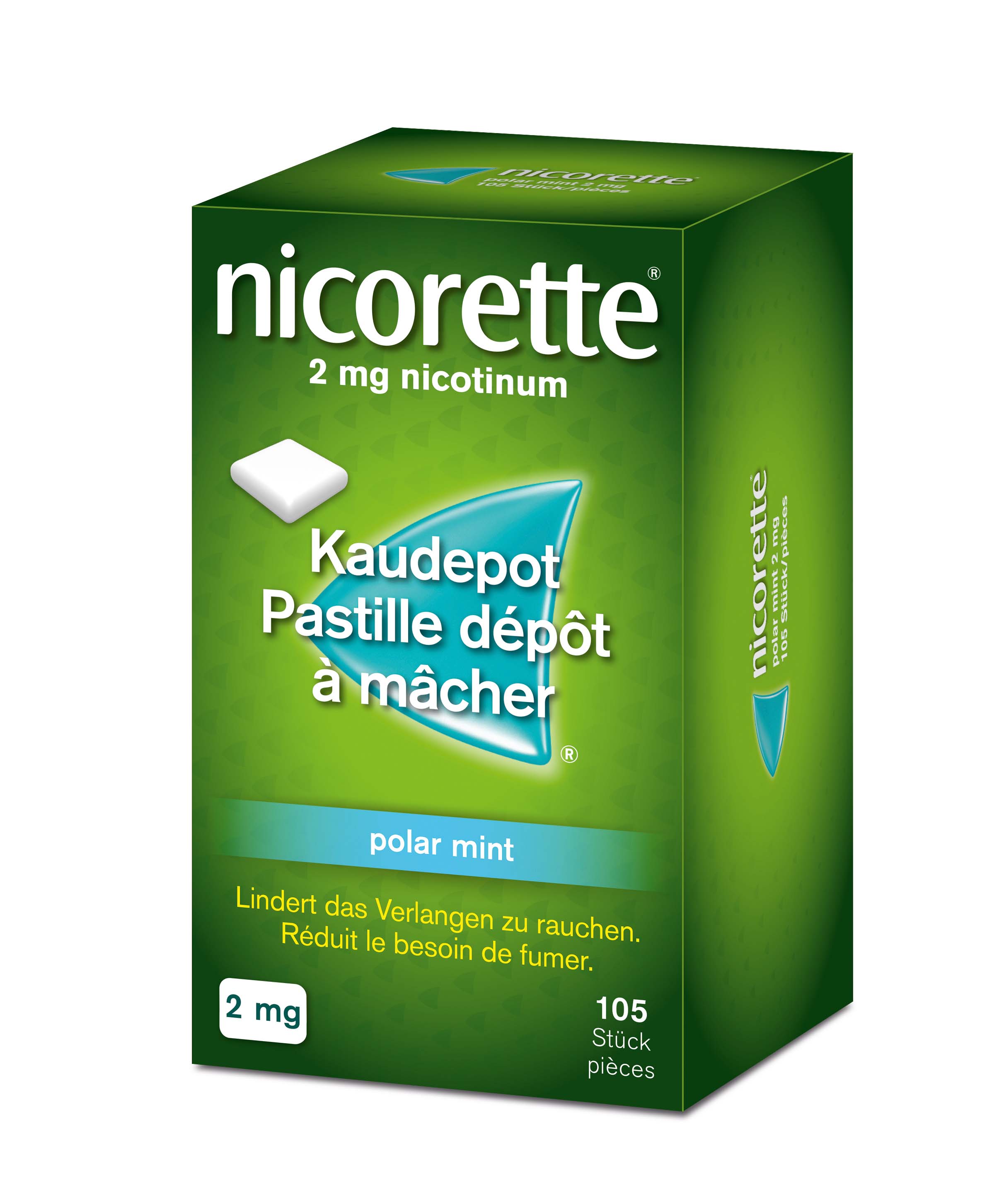 NICORETTE Polar Mint Kaudepots 2 mg, Hauptbild