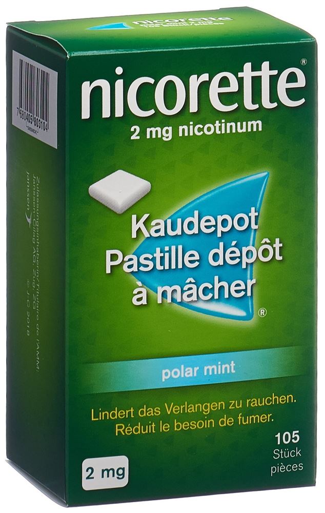NICORETTE Polar Mint Kaudepots 2 mg