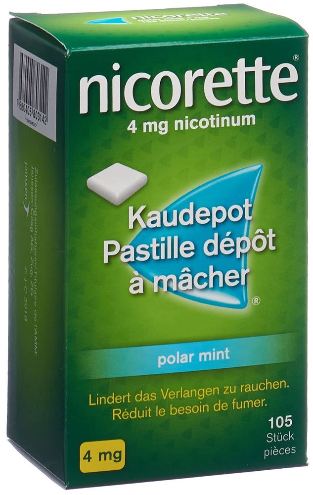 NICORETTE Polar Mint Kaudepots 4 mg, Hauptbild