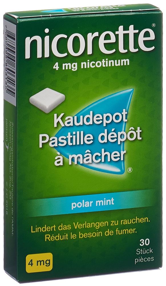 NICORETTE Polar Mint Kaudepots 4 mg