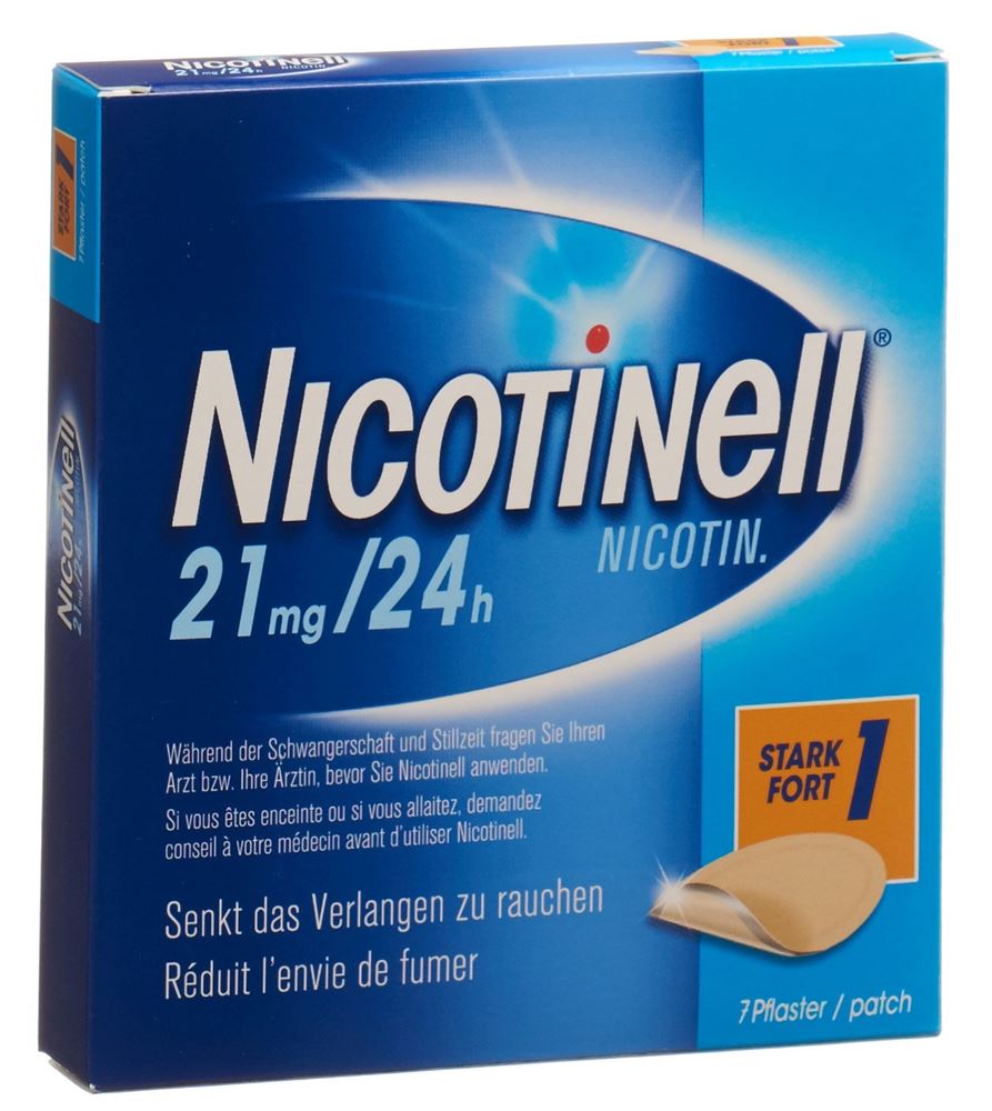 NICOTINELL 1 fort 21 mg/24h, image principale