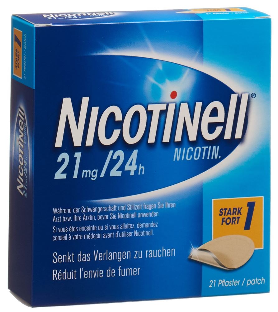 NICOTINELL 1 stark 21 mg/24h