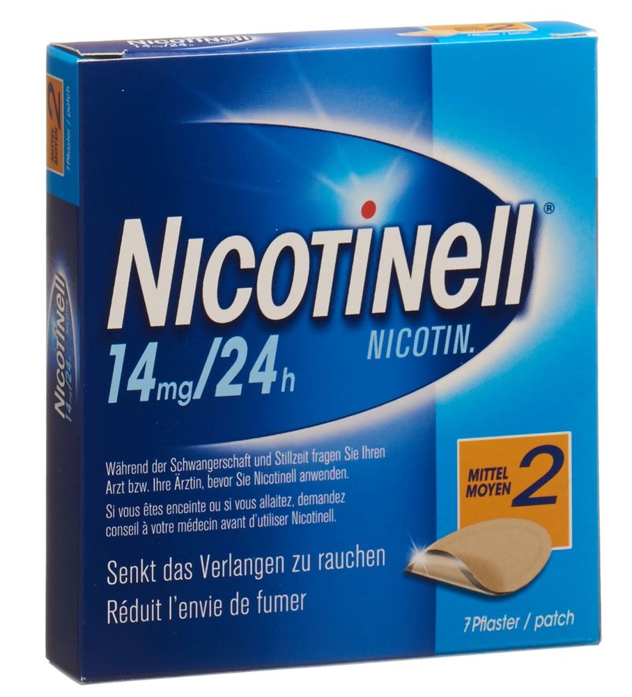 NICOTINELL 2 mittel 14 mg/24h