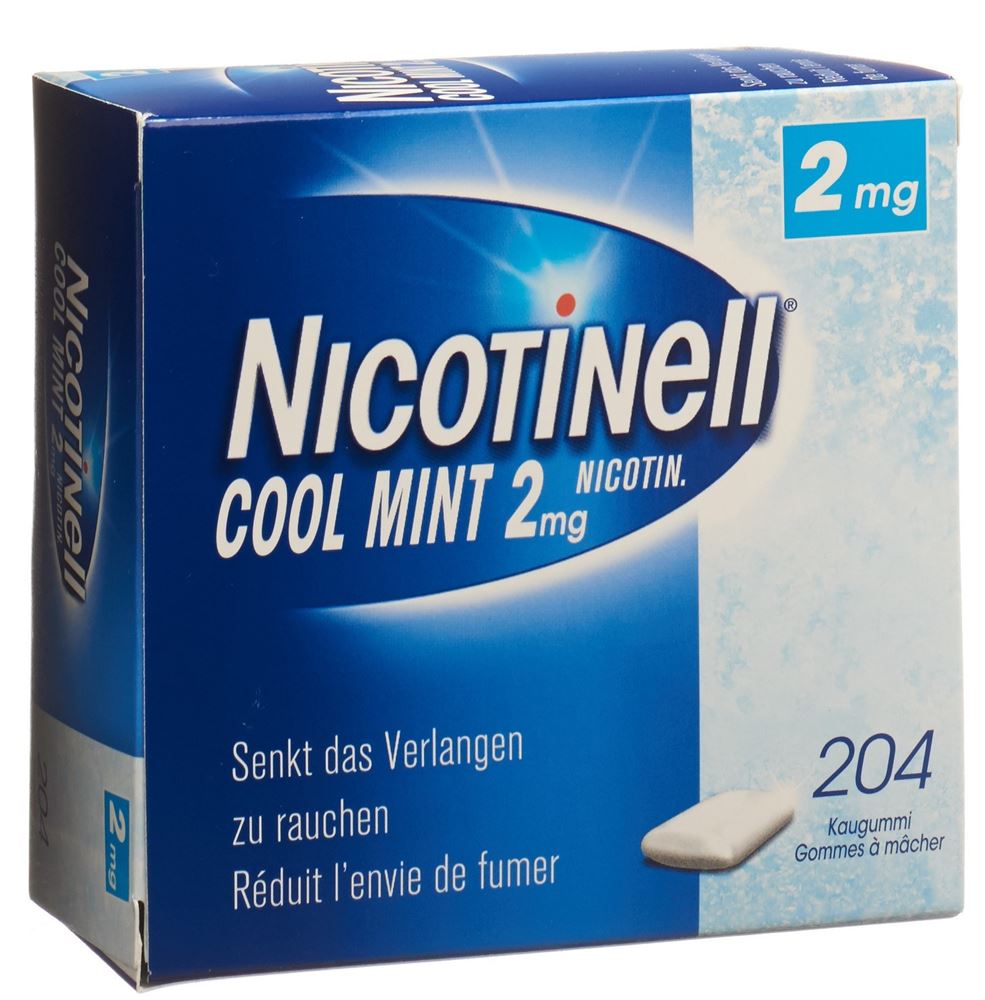 NICOTINELL Gum 2 mg, Hauptbild