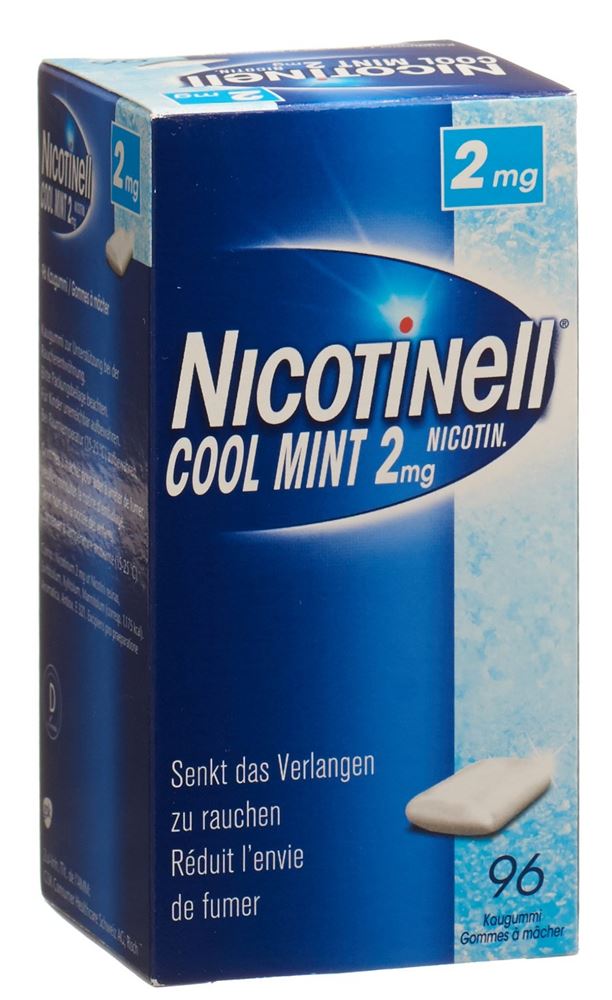 NICOTINELL Gum 2 mg, Hauptbild