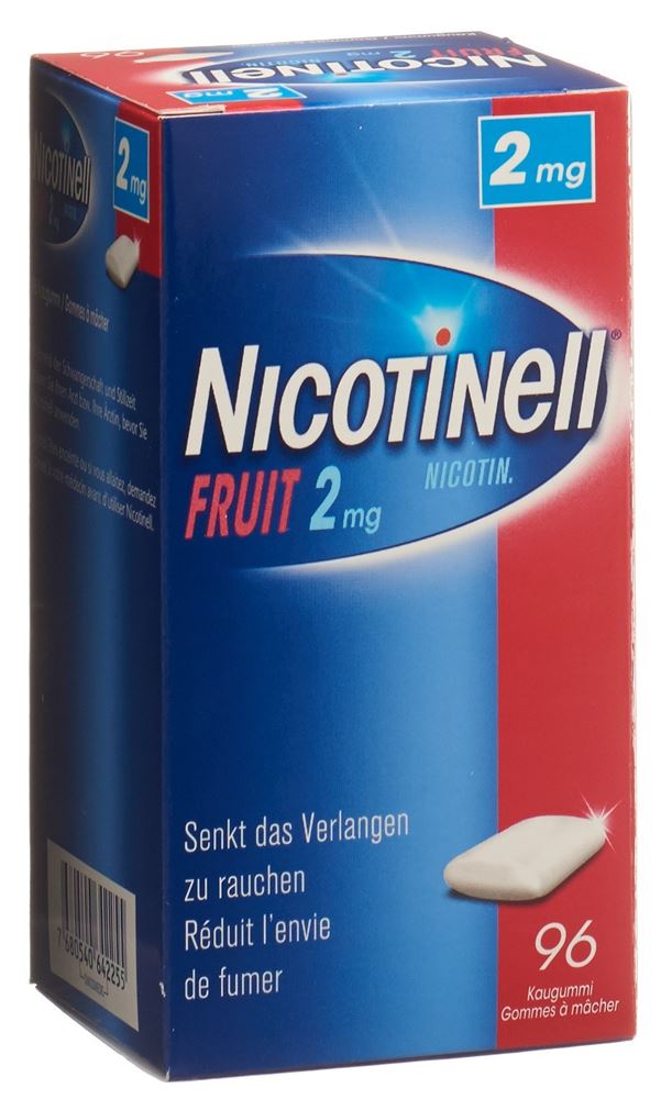 NICOTINELL Gum 2 mg, Hauptbild