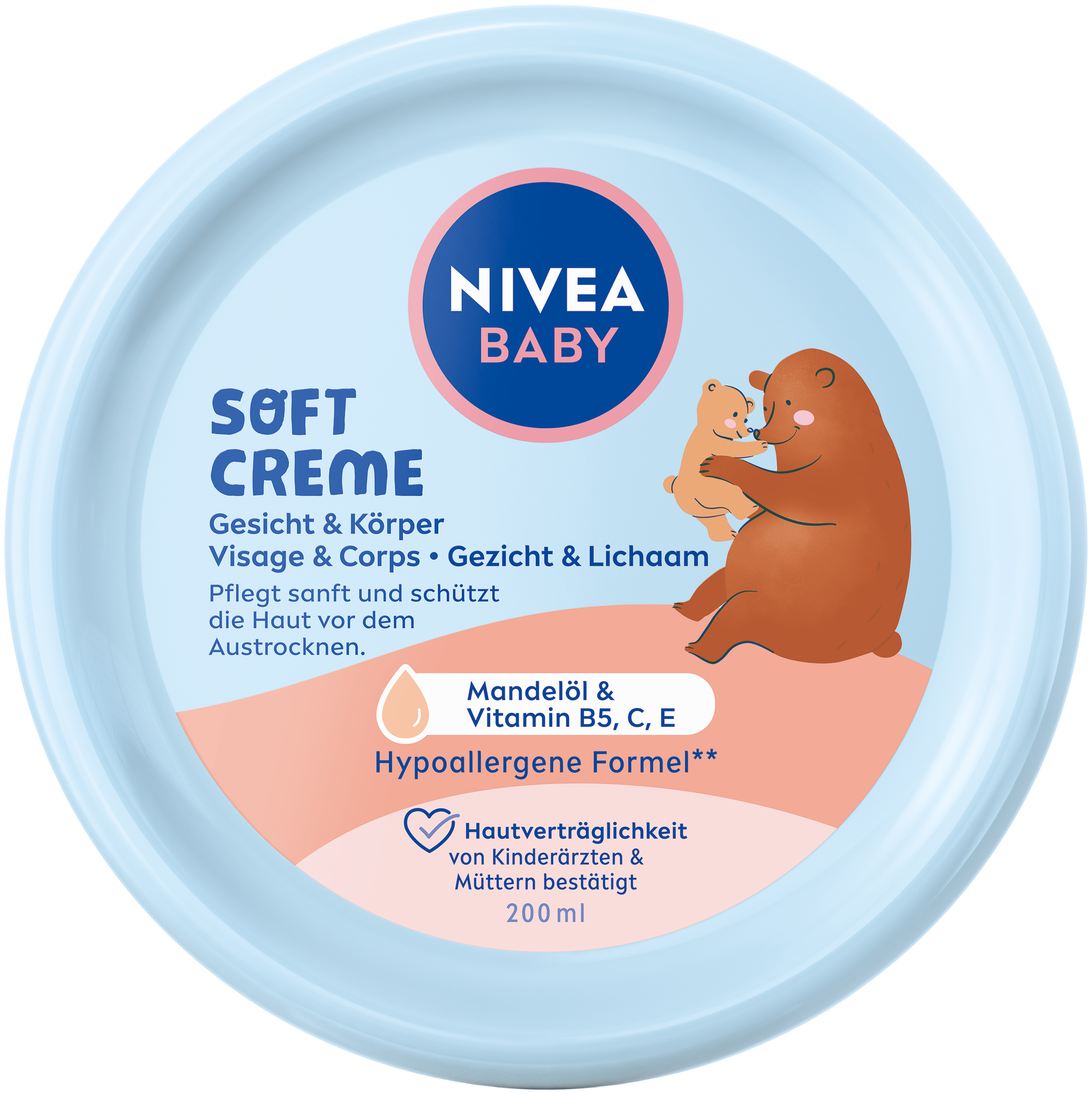 Nivea BABY Creme Gesicht & Körper, Hauptbild