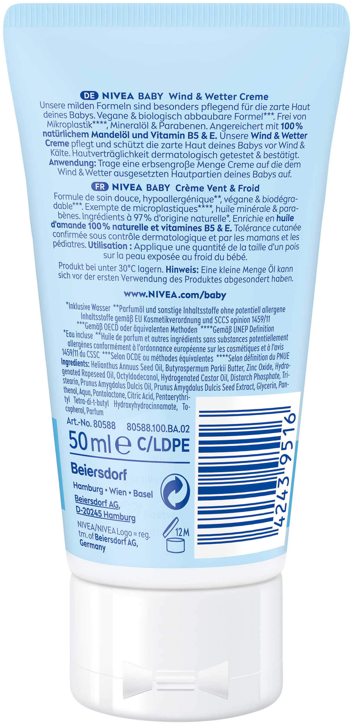 Nivea crème vent & froid, image 2 sur 2